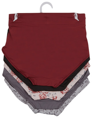 Thumbnail 2: Gloria Vanderbilt Gloria Vanderbilt Womens 5 Pk Microfiber Brief Panties 