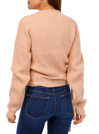 Thumbnail 2: BY TOGETHER By Together Womens Woven V-Neck Sweater 