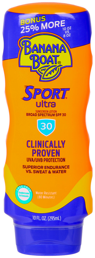 Thumbnail 1: Banana Boat Banana Boat 10 Oz Sport Ultra SPF 30 Clear Sunscreen Lotion 