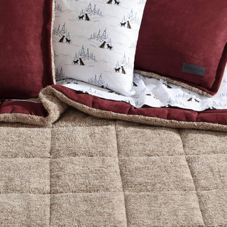 Thumbnail 14: Eddie Bauer Eddie Bauer Sherwood Micro Suede Comforter Bedding Set 