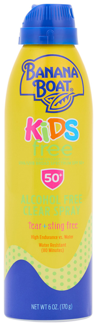 Thumbnail 1: Banana Boat Banana Boat 6 Oz Kids Alcohol Free SPF 50 Sunscreen Spray 