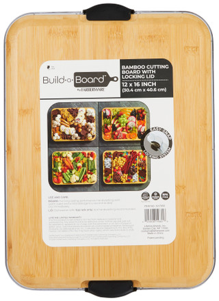 Thumbnail 2: Farberware Farberware 12x16-Inch Make & Take Bamboo Serving Platter 