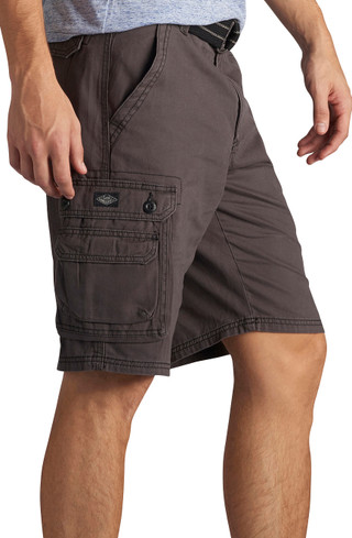 Thumbnail 3: Lee Lee Mens Dungarees Belted Wyoming Cargo Shorts 