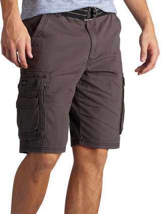 Thumbnail 1: Lee Lee Mens Dungarees Belted Wyoming Cargo Shorts 