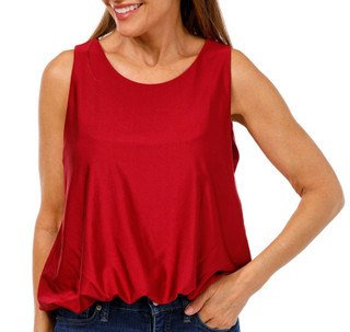 Thumbnail 1: Nine West Jeans Nine West Womens Solid Scoop Neck Tank Top 