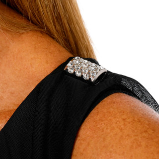 Thumbnail 3: HARPER 241 Harper 241 Womens Sleeveless Mesh Tier Top 