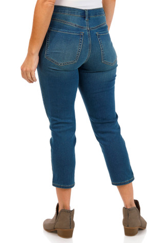 Thumbnail 2: Gloria Vanderbilt Gloria Vanderbuilt Petite Cali Knit Ankle Jeans 