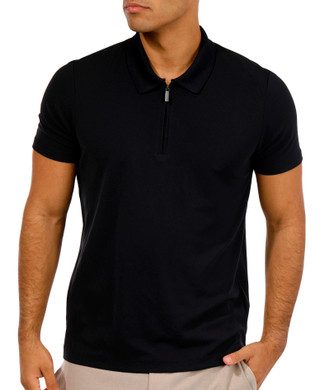 Thumbnail 1: Perry Ellis Perry Ellis Mens Print Short Sleeve Polo Shirt 