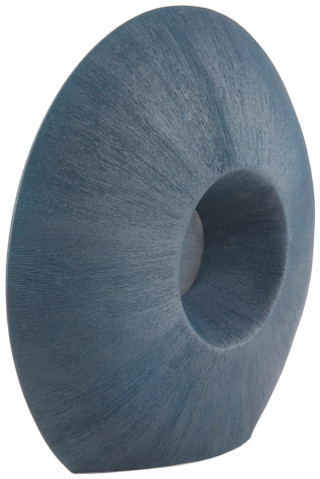Thumbnail 3: ZODAX Zodax Blue Oceanic Porcelain Vase 