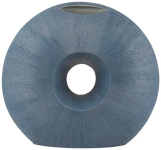 Thumbnail 2: ZODAX Zodax Blue Oceanic Porcelain Vase 