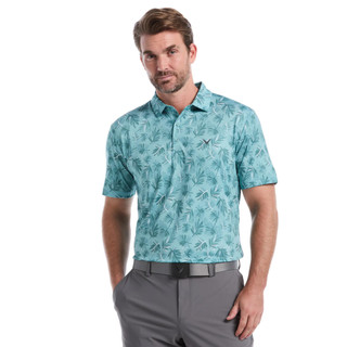Thumbnail 1: Callaway Callaway Mens Print Short Sleeve Golf Shirt 