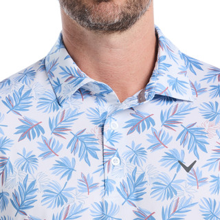 Thumbnail 3: Callaway Callaway Mens Print Short Sleeve Golf Shirt 