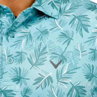Thumbnail 7: Callaway Callaway Mens Print Short Sleeve Golf Shirt 