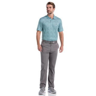 Thumbnail 4: Callaway Callaway Mens Print Short Sleeve Polo Golf Shirt 
