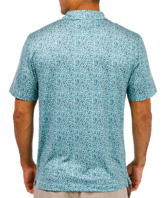 Thumbnail 6: Callaway Callaway Mens Print Short Sleeve Polo Golf Shirt 