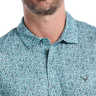 Thumbnail 3: Callaway Callaway Mens Print Short Sleeve Polo Golf Shirt 