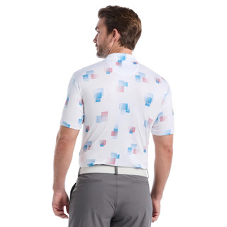 Thumbnail 5: Callaway Callaway Mens Print Short Sleeve Golf Polo Shirt 