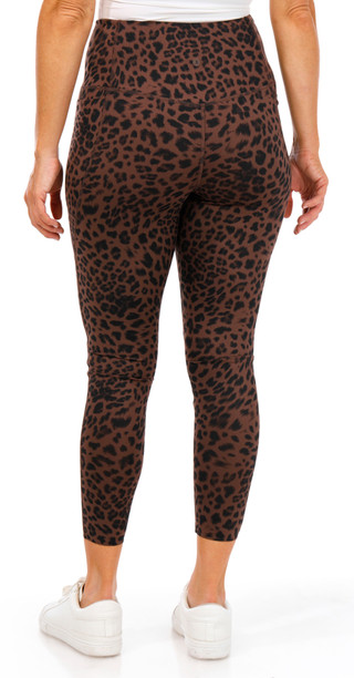 Thumbnail 2: Danskin Danskin Womens Active Print Bonded Leggings 