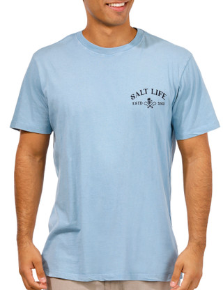 Thumbnail 2: Salt Life Salt Life Mens Cocktail Graphic Short Sleeve Tee 
