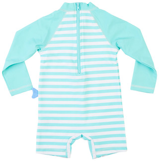 Thumbnail 2: Little Me Little Me Baby Boy Fish Rash Guard Swimsuit 