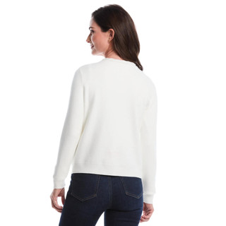 Thumbnail 4: Rafaella Rafaella Womens Long Sleeve Cable Trim Cardigan 