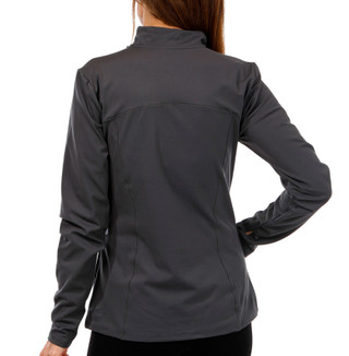 Thumbnail 2: RBX RBX Women's Active Peached Interlock Mock Neck Yoga Jacket 