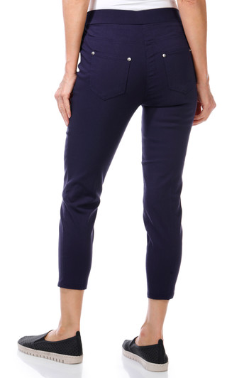 Thumbnail 2: Zac & Rachel Zac & Rachel Petite Slim Ankle Pull-On Pants 