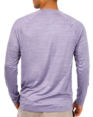 Thumbnail 2: REEL LEGENDS Reel Legends Mens Oceanside Cooling Crew Long Sleeve Shirt 