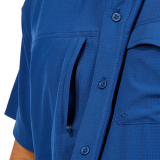 Thumbnail 2: REEL LEGENDS Reel Legends Mens Diamond Woven Short Sleeve Shirt 