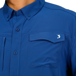 Thumbnail 3: REEL LEGENDS Reel Legends Mens Diamond Woven Short Sleeve Shirt 