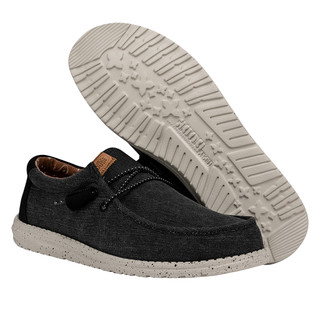 Thumbnail 2: Hey Dude Hey Dude Mens Wally Washed Canvas Slip Ons 