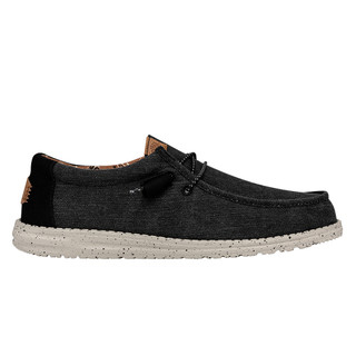 Thumbnail 3: Hey Dude Hey Dude Mens Wally Washed Canvas Slip Ons 
