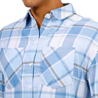 Thumbnail 2: REEL LEGENDS Reel Legends Mens Oversized Long Sleeve Flannel Shirt 