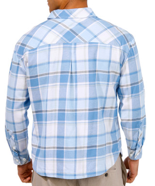 Thumbnail 3: REEL LEGENDS Reel Legends Mens Oversized Long Sleeve Flannel Shirt 