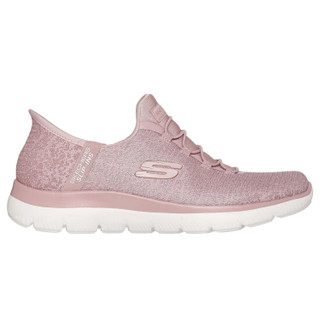 Thumbnail 3: Skechers Skechers Womens Slip-ins Summits Lunar Glow Athletic Shoes 