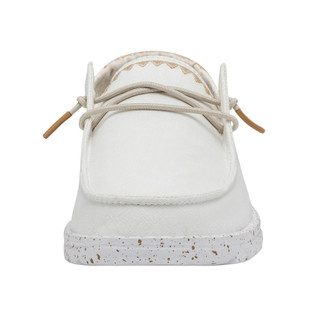 Thumbnail 7: Hey Dude Hey Dude Womens Wendy Chambray Woven Slip-on Sneakers 