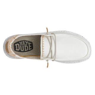 Thumbnail 8: Hey Dude Hey Dude Womens Wendy Chambray Woven Slip-on Sneakers 