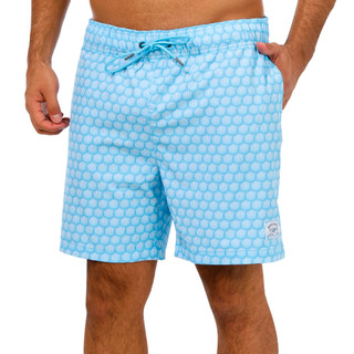 Thumbnail 1: BEACH BROS Beach Bros Mens Hexagon Ray Swim Shorts 