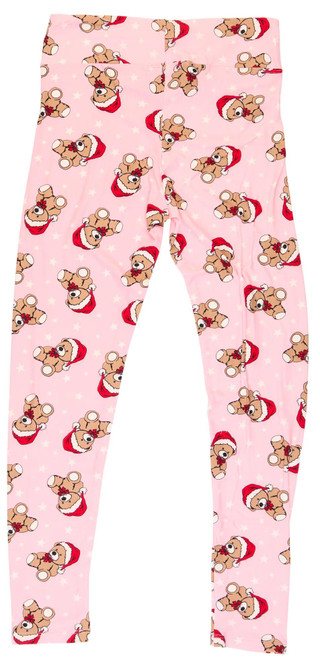 Thumbnail 2: Derek Heart Derek Heart Juniors Teddy Bear Santa Leggings 