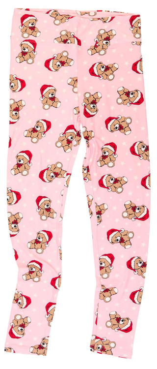 Thumbnail 1: Derek Heart Derek Heart Juniors Teddy Bear Santa Leggings 