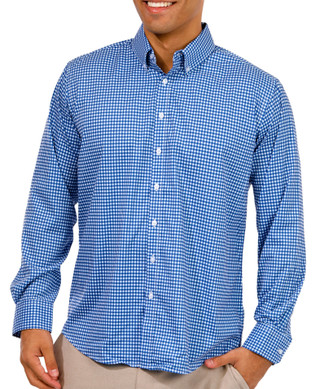 Thumbnail 1: Chaps Chaps Mens Long Sleeve Yarn Dye Button Down Shirt 