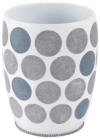 Thumbnail 1: Avanti Avanti Dotted Circles Wastebasket 