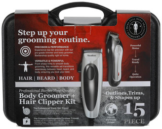 Thumbnail 2: Manthm Manthm 15 Pc Body Groomer and Hair Clipper Kit 