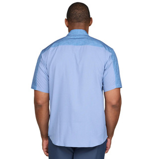 Thumbnail 2: Colosseum Colosseum Mens Performaance Print Short Sleeve Woven Shirt 