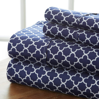 Thumbnail 1: Home Collections Home Collections Premium Ultra Soft Quadrafoil Sheet Set 