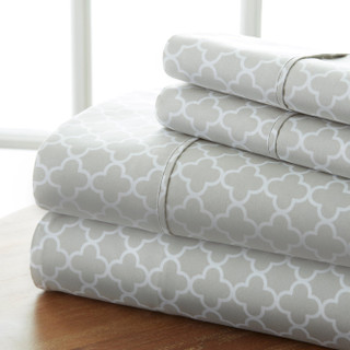 Thumbnail 3: Home Collections Home Collections Premium Ultra Soft Quadrafoil Sheet Set 