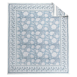 Thumbnail 5: Levtex Home Levtex Home Adare Blue Quilted Throw 