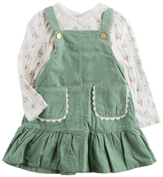 Thumbnail 1: Little Me Little Me Toddler Girls 2 Pc Jumper Dress Set 