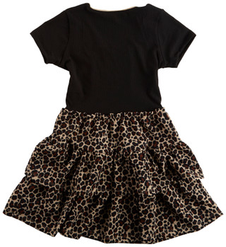 Thumbnail 2: FOREVER GIRL Forever Girl Big Girls Cheetah Print Corset Dress 