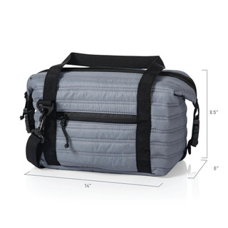 Thumbnail 4: Oniva Oniva Midday Quilted Washable Insulated Cooler Lunch Bag 